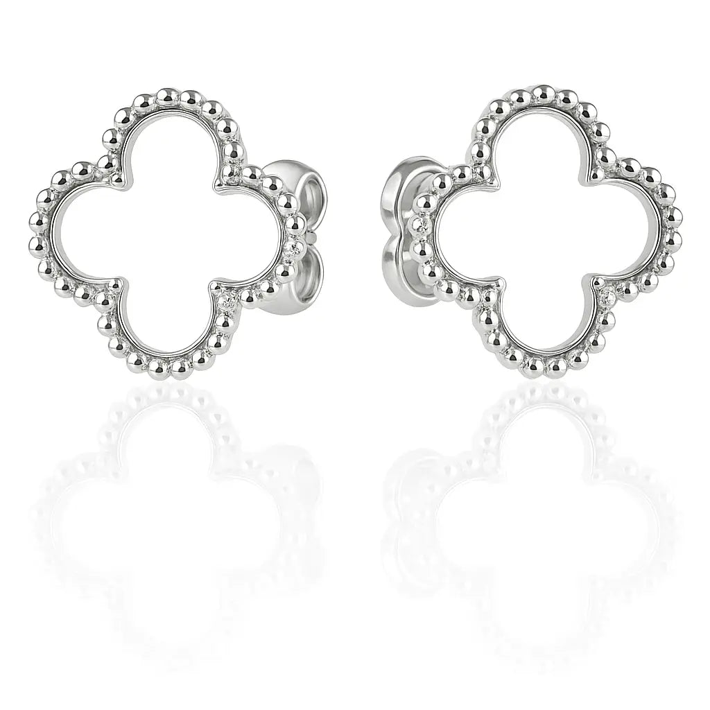 Сребърни обеци