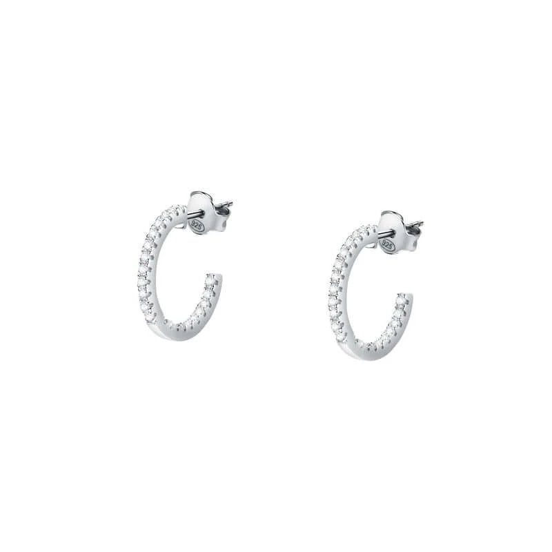 Сребърни обеци "Лусия"