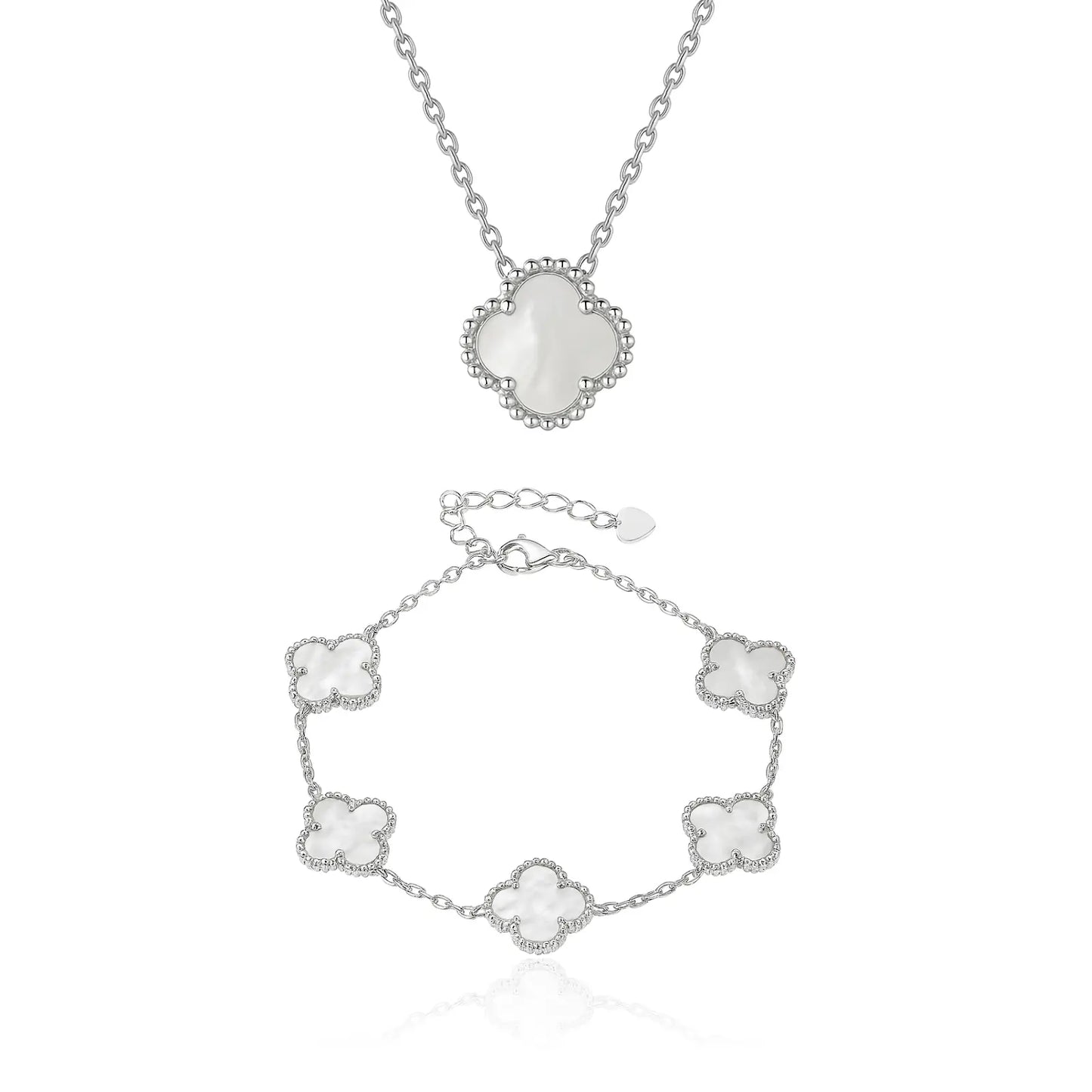 Сребърен комплект "Мираж"