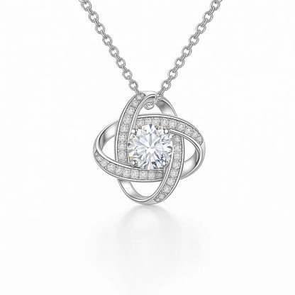 сребърно колие сияние