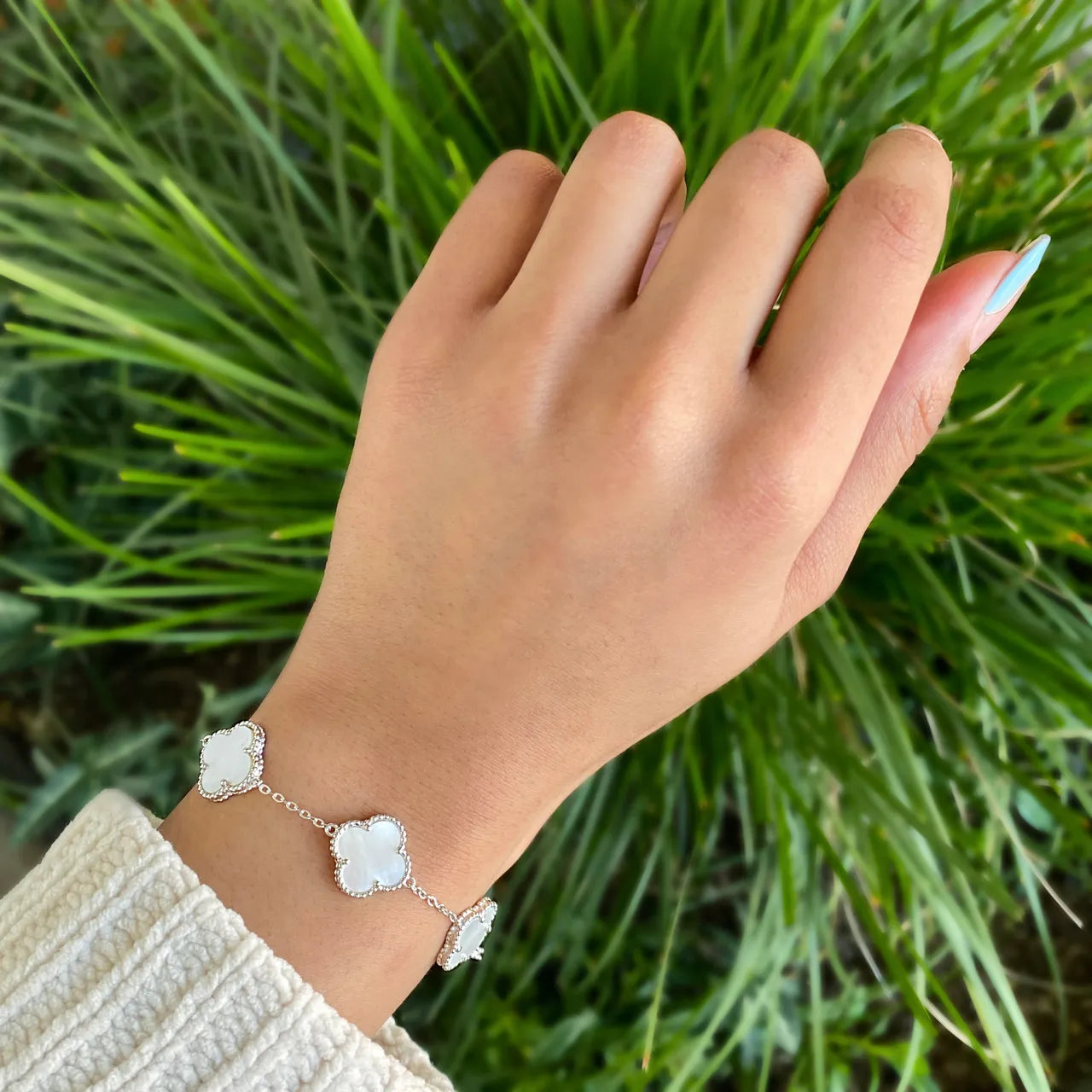 Сребърен комплект "Мираж"