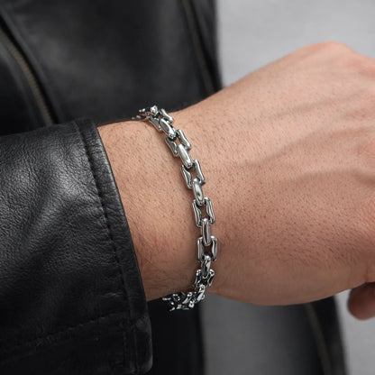 мъжка гривна от неръждаема стомана