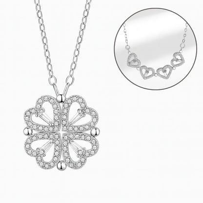 колие четирилистна детелина две в едно