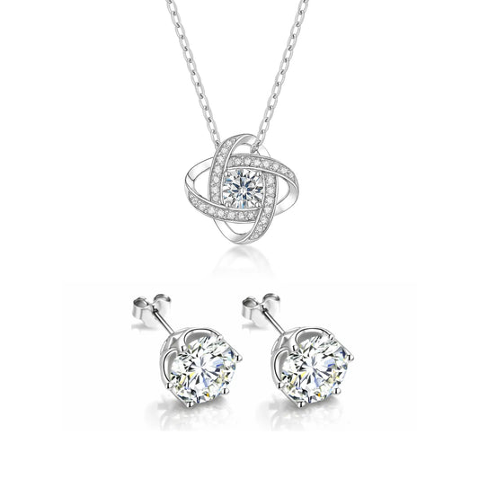 Сребърен комплект "Орбита"