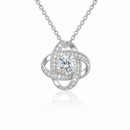 Сребърно колие "Сияние"