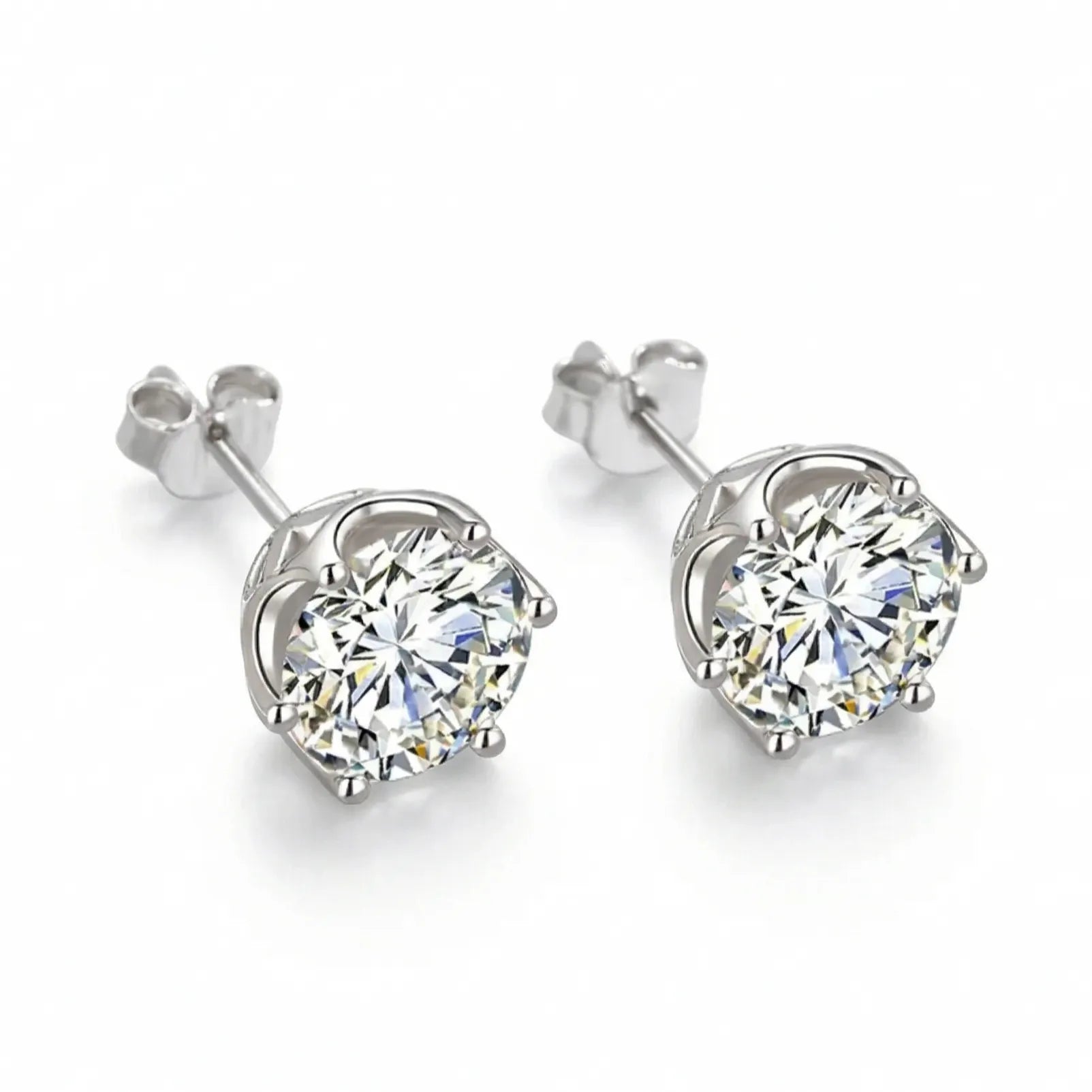 Сребърни обеци 