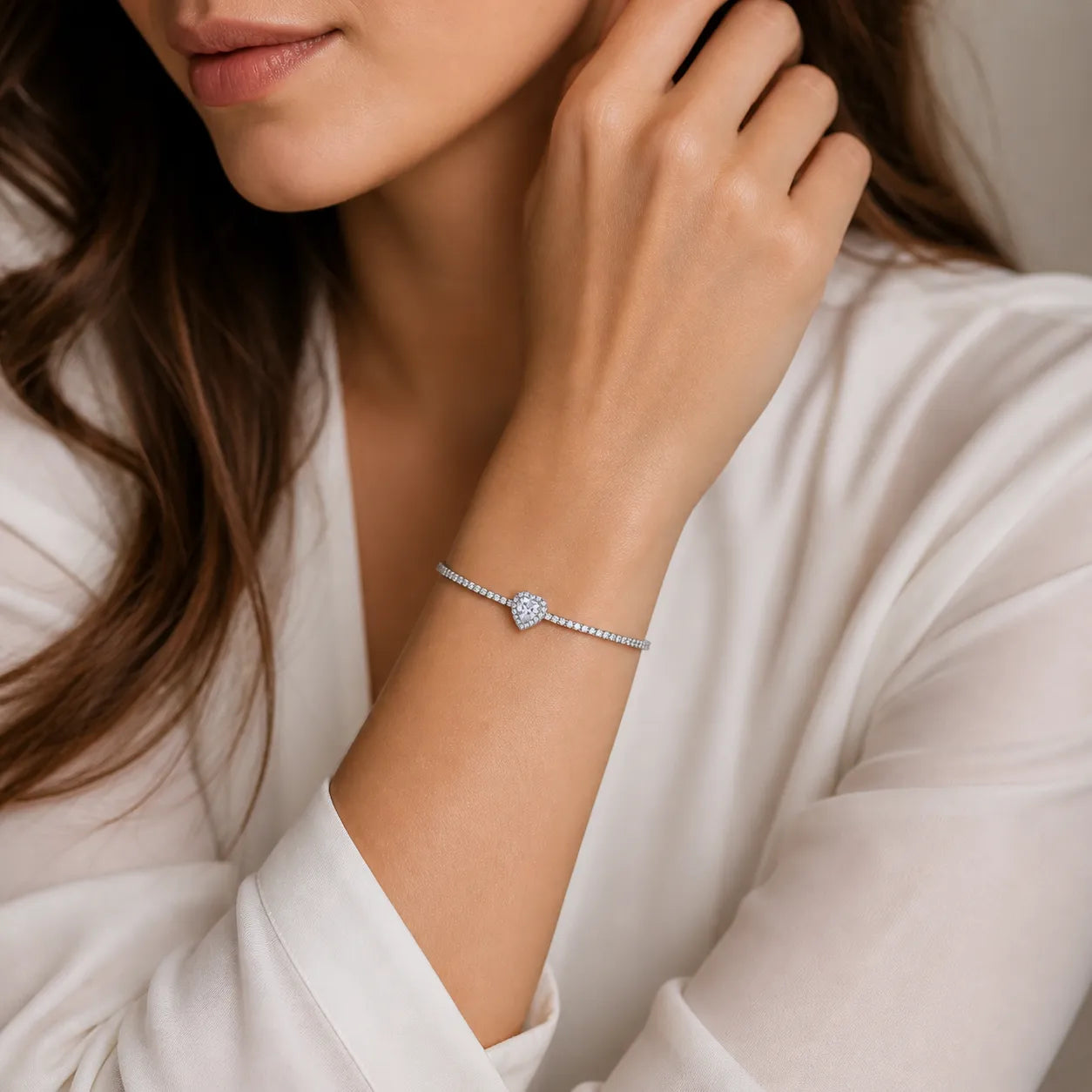 Сребърен комплект "Невен"